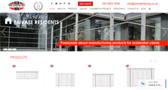 Desktop Screenshot of kpengineering.co.uk
